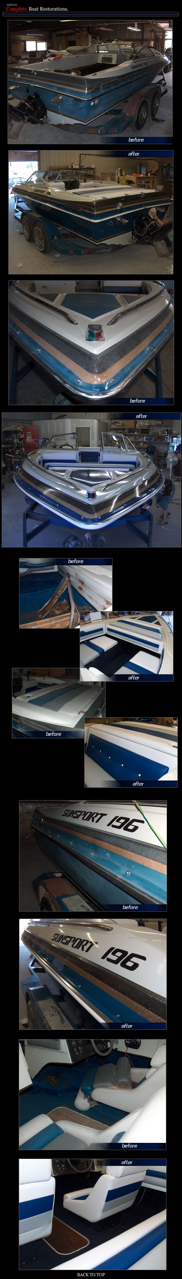 Baja boat restoration